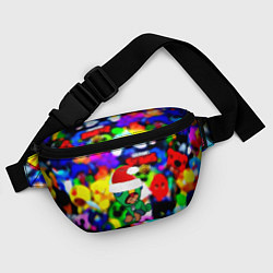 Поясная сумка Leon the game brawlers, цвет: 3D-принт — фото 2