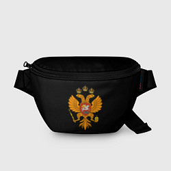 Поясная сумка Герб РФ орёл имперский, цвет: 3D-принт