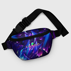 Поясная сумка Counter Strike go - neon, цвет: 3D-принт — фото 2