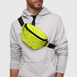 Поясная сумка Лимонная текстура, цвет: 3D-принт — фото 2