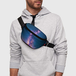 Поясная сумка Млечный путь ночью, цвет: 3D-принт — фото 2
