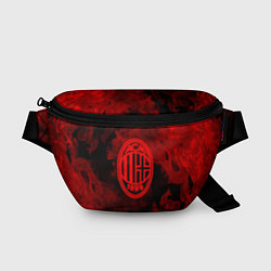 Поясная сумка Милан огненый стиль, цвет: 3D-принт