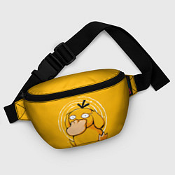 Поясная сумка Псидак желтая утка покемон, цвет: 3D-принт — фото 2