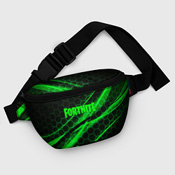 Поясная сумка Fortnite epic броня зелёная, цвет: 3D-принт — фото 2