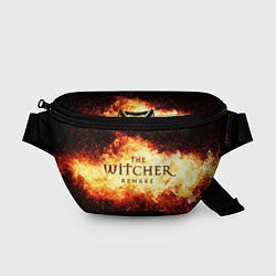 Поясная сумка The Witcher Remake в пламени огня, цвет: 3D-принт