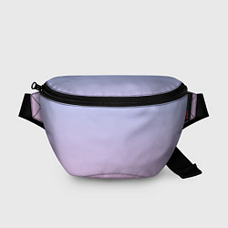 Поясная сумка Градиент лавандовый, цвет: 3D-принт