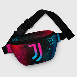 Поясная сумка Juventus - neon gradient, цвет: 3D-принт — фото 2