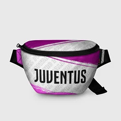 Поясная сумка Juventus pro football по-горизонтали, цвет: 3D-принт
