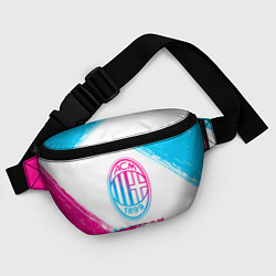 Поясная сумка AC Milan neon gradient style, цвет: 3D-принт — фото 2
