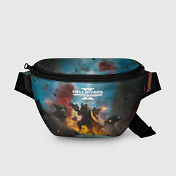Поясная сумка Helldivers 2 art for the game, цвет: 3D-принт