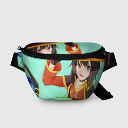 Поясная сумка Konosuba Мэгумин, цвет: 3D-принт