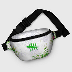 Поясная сумка Dead by daylight краски, цвет: 3D-принт — фото 2