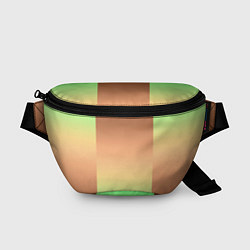 Поясная сумка Фисташковый комбинированный градиент, цвет: 3D-принт