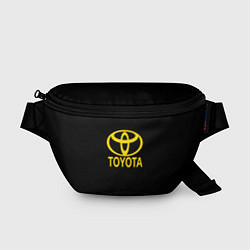 Поясная сумка Toyota yellow, цвет: 3D-принт