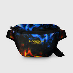 Поясная сумка Horizon zero dawn flame glitch, цвет: 3D-принт