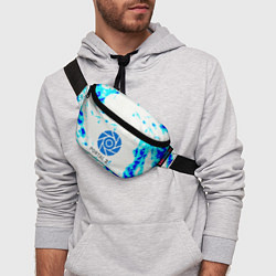 Поясная сумка Portal краски, цвет: 3D-принт — фото 2