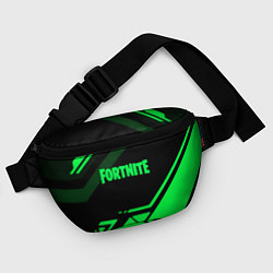 Поясная сумка Fortnite geometry green, цвет: 3D-принт — фото 2