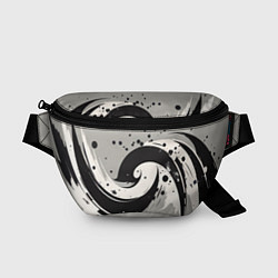 Поясная сумка Инь-янь абстракция - нейроарт