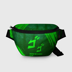 Поясная сумка JoJo Bizarre Adventure - green gradient, цвет: 3D-принт
