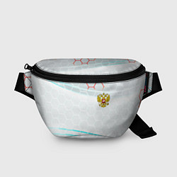 Поясная сумка Герб РФ броня текстура