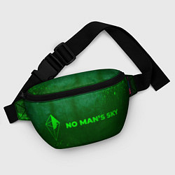 Поясная сумка No Mans Sky - green gradient по-горизонтали, цвет: 3D-принт — фото 2