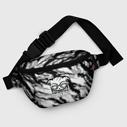Поясная сумка Rainbow six storm black, цвет: 3D-принт — фото 2