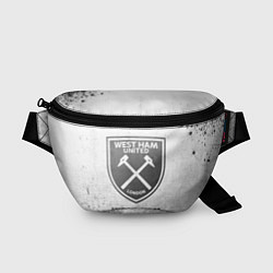 Поясная сумка West Ham - white gradient, цвет: 3D-принт
