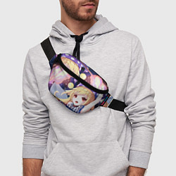 Поясная сумка Touhou Project Клаунпис и факел, цвет: 3D-принт — фото 2