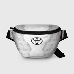 Поясная сумка Toyota white poly, цвет: 3D-принт