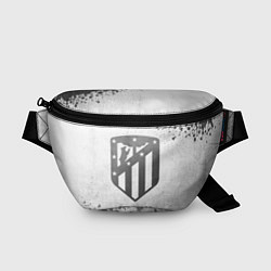 Поясная сумка Atletico Madrid - white gradient, цвет: 3D-принт