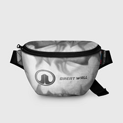 Поясная сумка Great Wall - white gradient по-горизонтали, цвет: 3D-принт