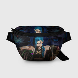 Поясная сумка Unhappy Jinx, цвет: 3D-принт