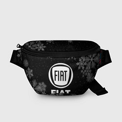 Поясная сумка Снежный Fiat, цвет: 3D-принт