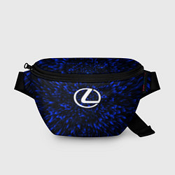 Поясная сумка Lexus blue energy, цвет: 3D-принт