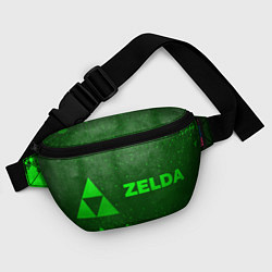 Поясная сумка Zelda - green gradient по-горизонтали, цвет: 3D-принт — фото 2