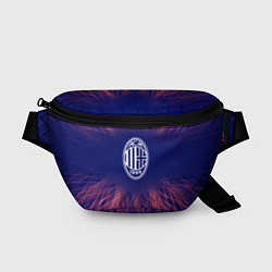 Поясная сумка AC Milan red energy, цвет: 3D-принт