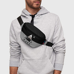 Поясная сумка 30 Seconds to Mars - poster, цвет: 3D-принт — фото 2