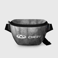 Поясная сумка Chery - grey gradient по-горизонтали, цвет: 3D-принт