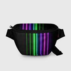 Поясная сумка Neon lines, цвет: 3D-принт