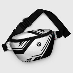 Поясная сумка BMW geometry black, цвет: 3D-принт — фото 2