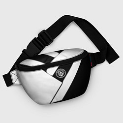 Поясная сумка Манчестер Юнайтед геометрия, цвет: 3D-принт — фото 2