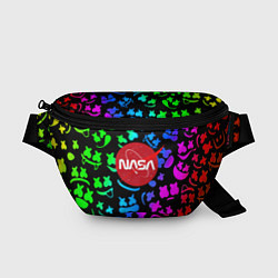 Поясная сумка Marshmello x NASA gradient, цвет: 3D-принт