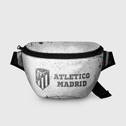 Поясная сумка Atletico Madrid - white gradient по-горизонтали, цвет: 3D-принт