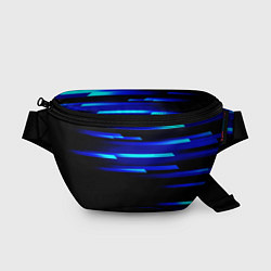 Поясная сумка Color blue black