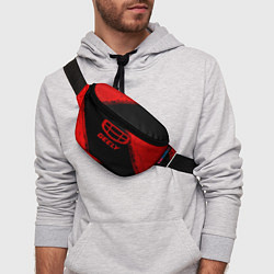 Поясная сумка Geely - red gradient, цвет: 3D-принт — фото 2