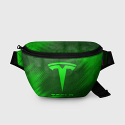 Поясная сумка Tesla - green gradient, цвет: 3D-принт
