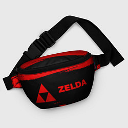 Поясная сумка Zelda - red gradient по-горизонтали, цвет: 3D-принт — фото 2