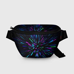 Поясная сумка Neon rods, цвет: 3D-принт