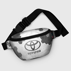 Поясная сумка Toyota - white gradient, цвет: 3D-принт — фото 2