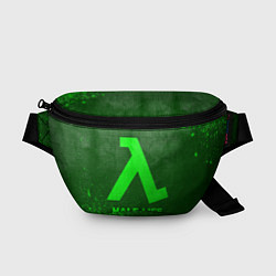 Поясная сумка Half-Life - green gradient, цвет: 3D-принт